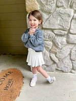 White Tennis Skort