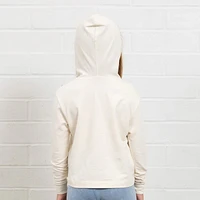 Flower Check Hoodie
