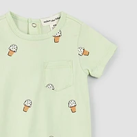 Mint Ice Cream Romper