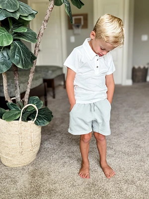 Seafoam Relaxed Short