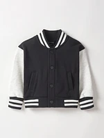 Black Varsity Jacket