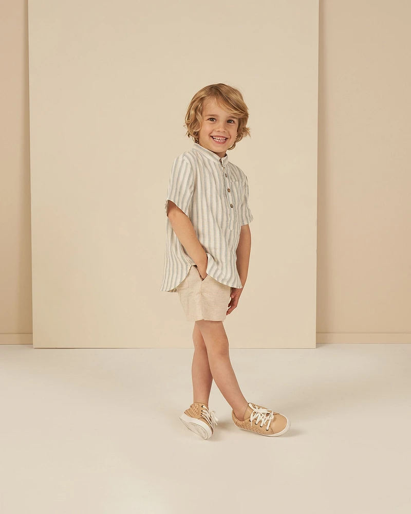 Ocean Stripe Mason Shirt