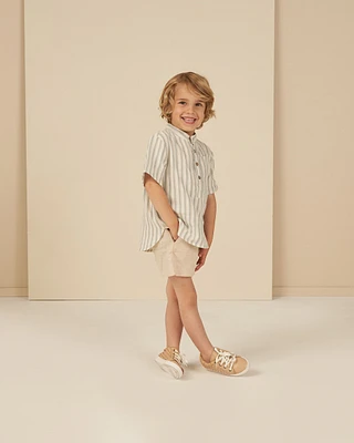 Ocean Stripe Mason Shirt