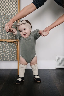 Sage Knit Romper