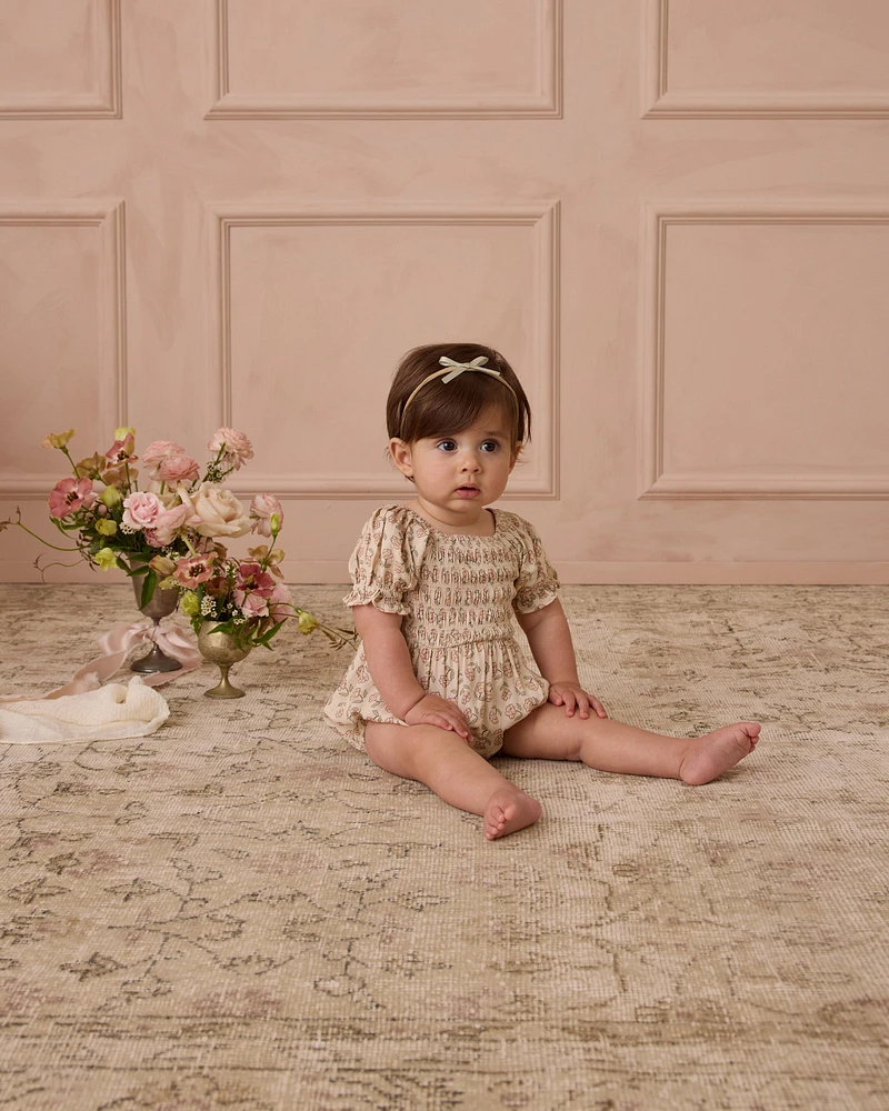 Ditsy Cosette Romper
