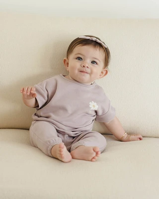Daisy Lavender Tee + Pant Set