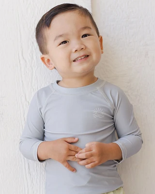 Blue Rashguard Top