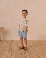 Moped Raw Edge Tee