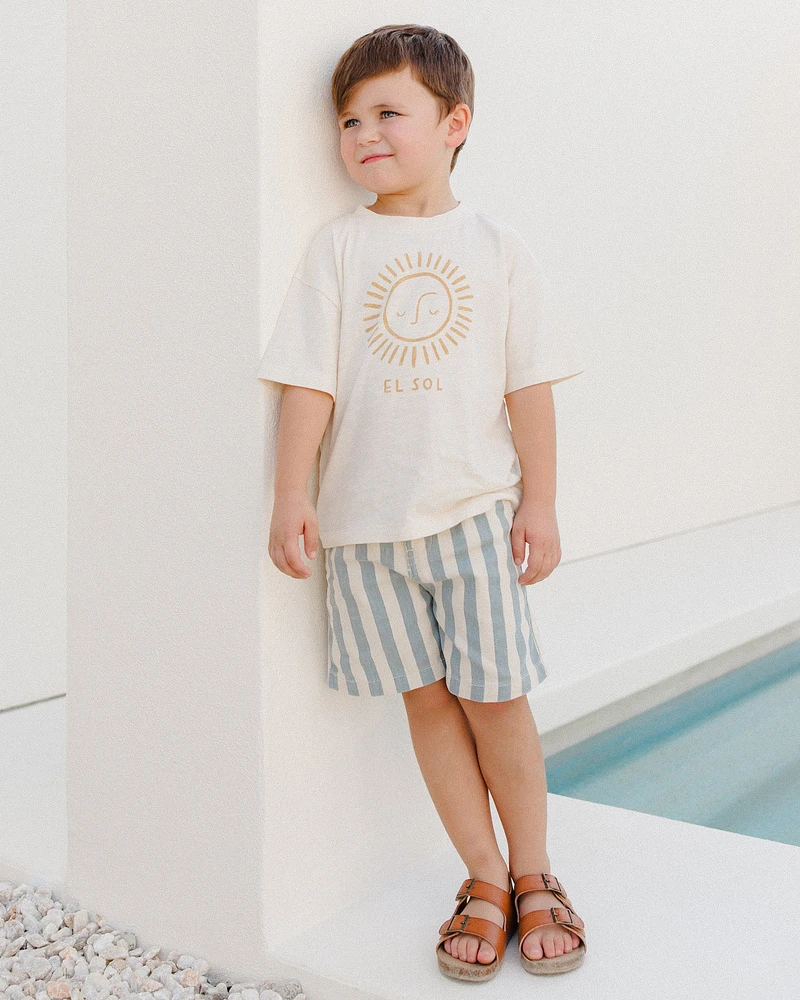 Ocean Stripe Dawson Short