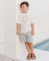 Ocean Stripe Dawson Short