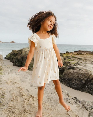 Sailboats Mariposa Dress