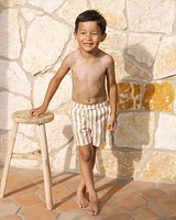 Marigold Stripe Boardshort
