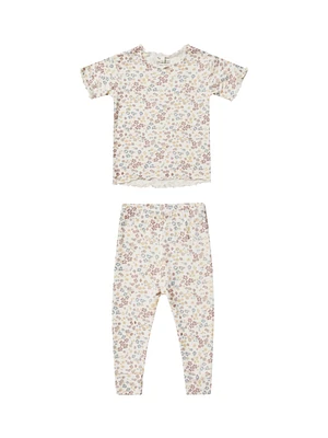 Wild Flower Pajama Set