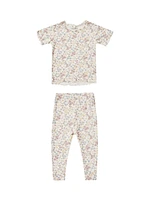Wild Flower Pajama Set