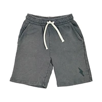 Mineral Black Sweat Shorts