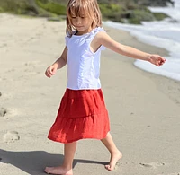 Red Mia Skirt
