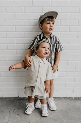 Sand Linen Shorts