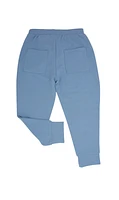 Blue Fog Hooded Jogger Set