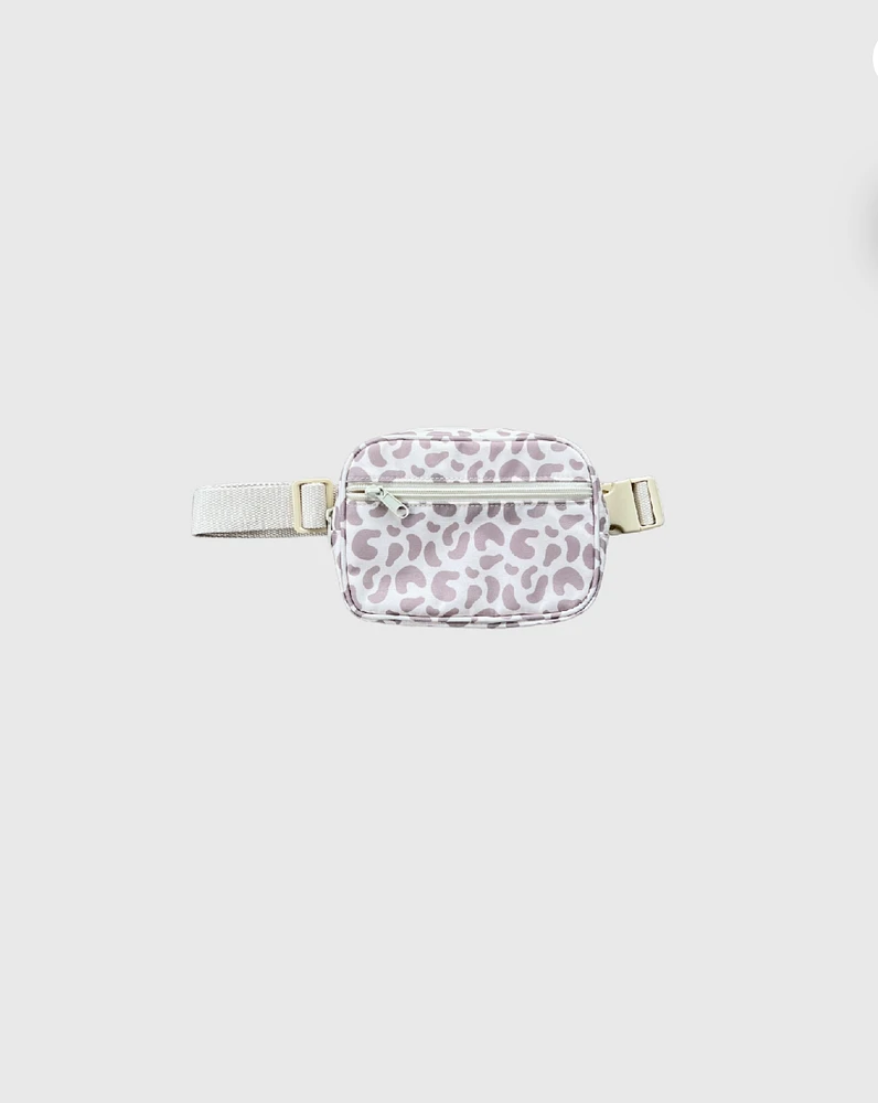 Liliac Leopard Belt Bag