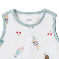 Ice Cream Summer Romper
