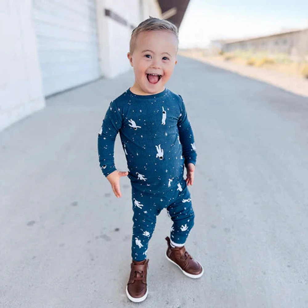 Astronauts Ribbed Two-Piece Set