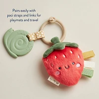 Strawberry Plush + Teether