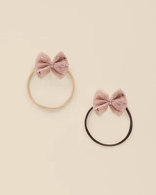 Rose Stars Flutter Bows