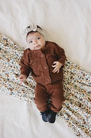 Dark Rust Cardigan