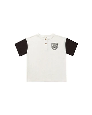 Tiger Contrast Tee