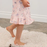 Pink Daisy Butterfly Night Gown