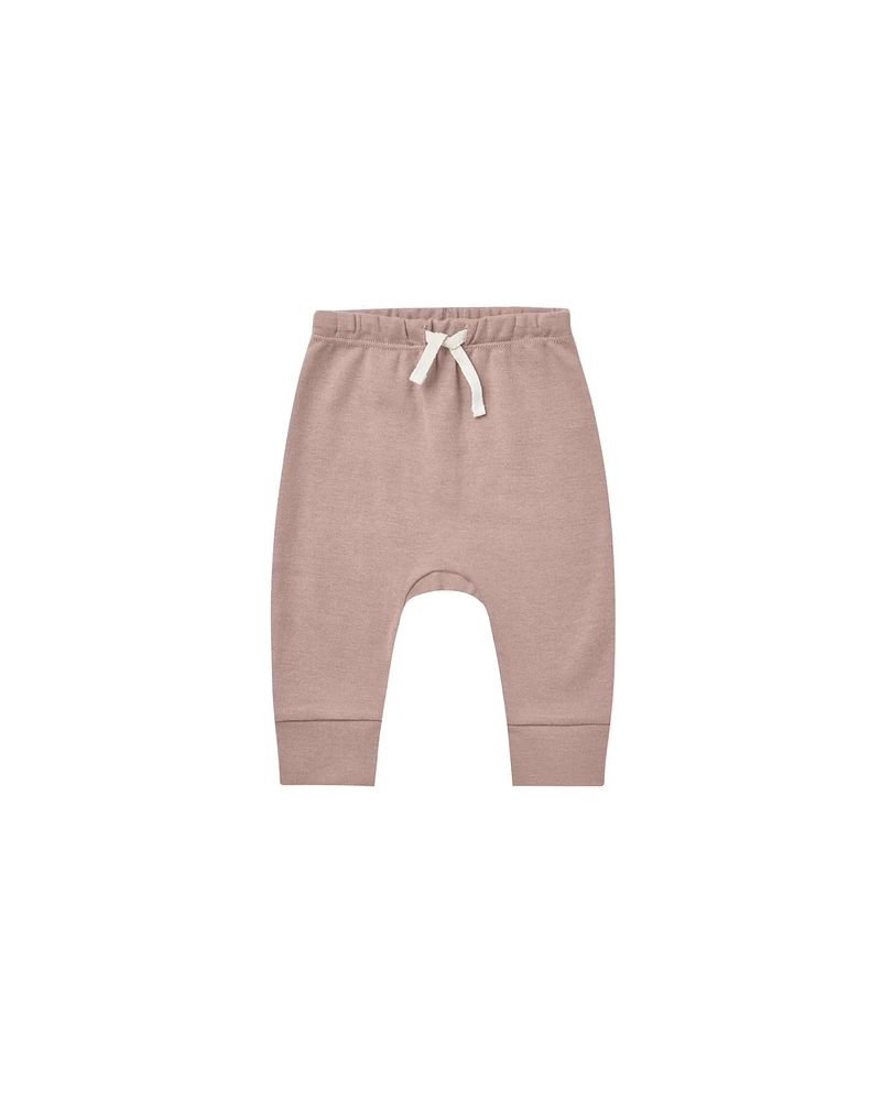 Mauve Drawstring Pant