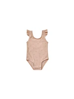 Cherries Flutter One-Piece Swimsuit