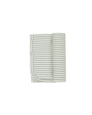 Sage Stripe Swaddle