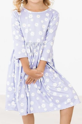 Dainty Daisies Pocket Twirl Dress