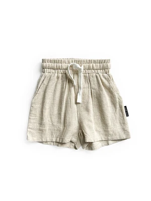 Sand Linen Shorts