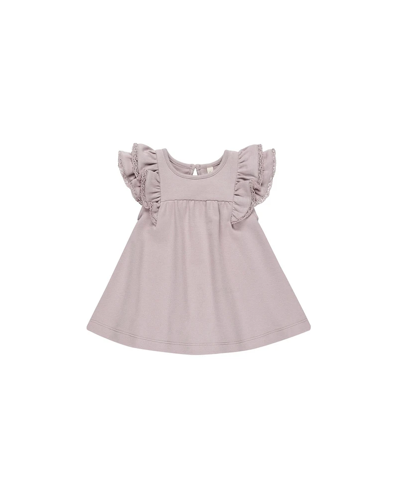 Lavender Flutter Dress