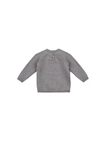 Heathered Lagoon Knit Sweater