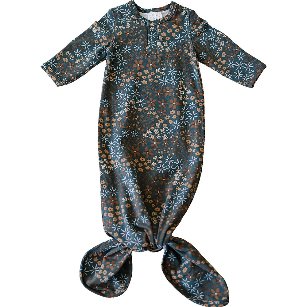 Mebie Printed Knot Gowns