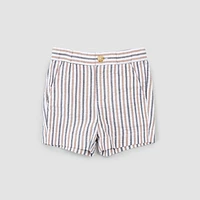 Striped Seersucker Shorts