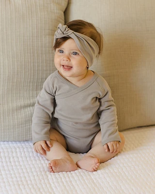 Dusty Blue Knotted Headband