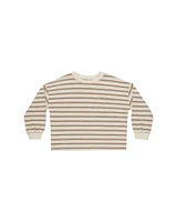 Saddle Stripe Relaxed Long Sleeve Tee