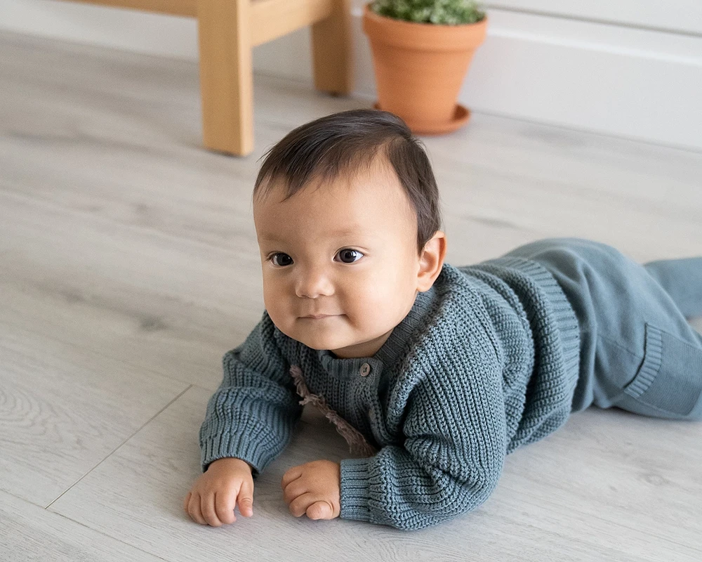 Teal Pocket Knit Pants