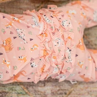 Puppy Love Ruffle Bamboo Sleeper