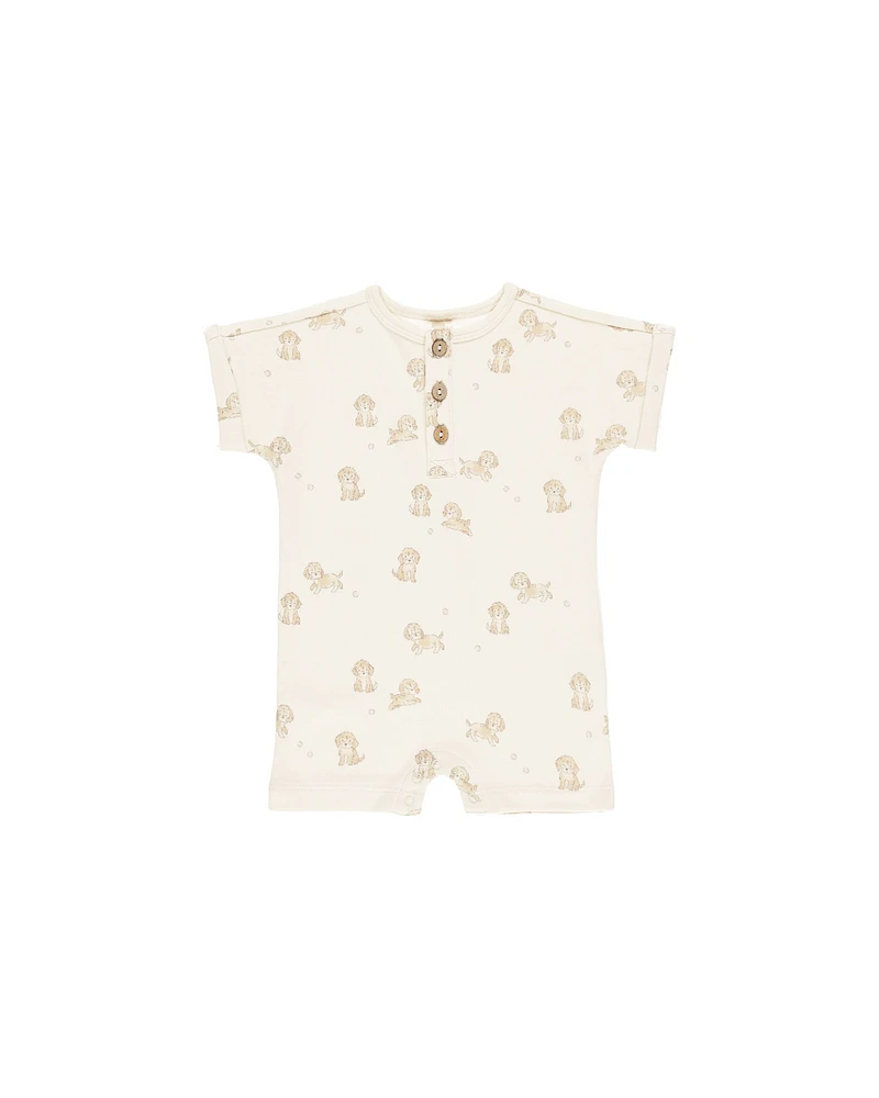 Puppies Short Sleeve One-Piece