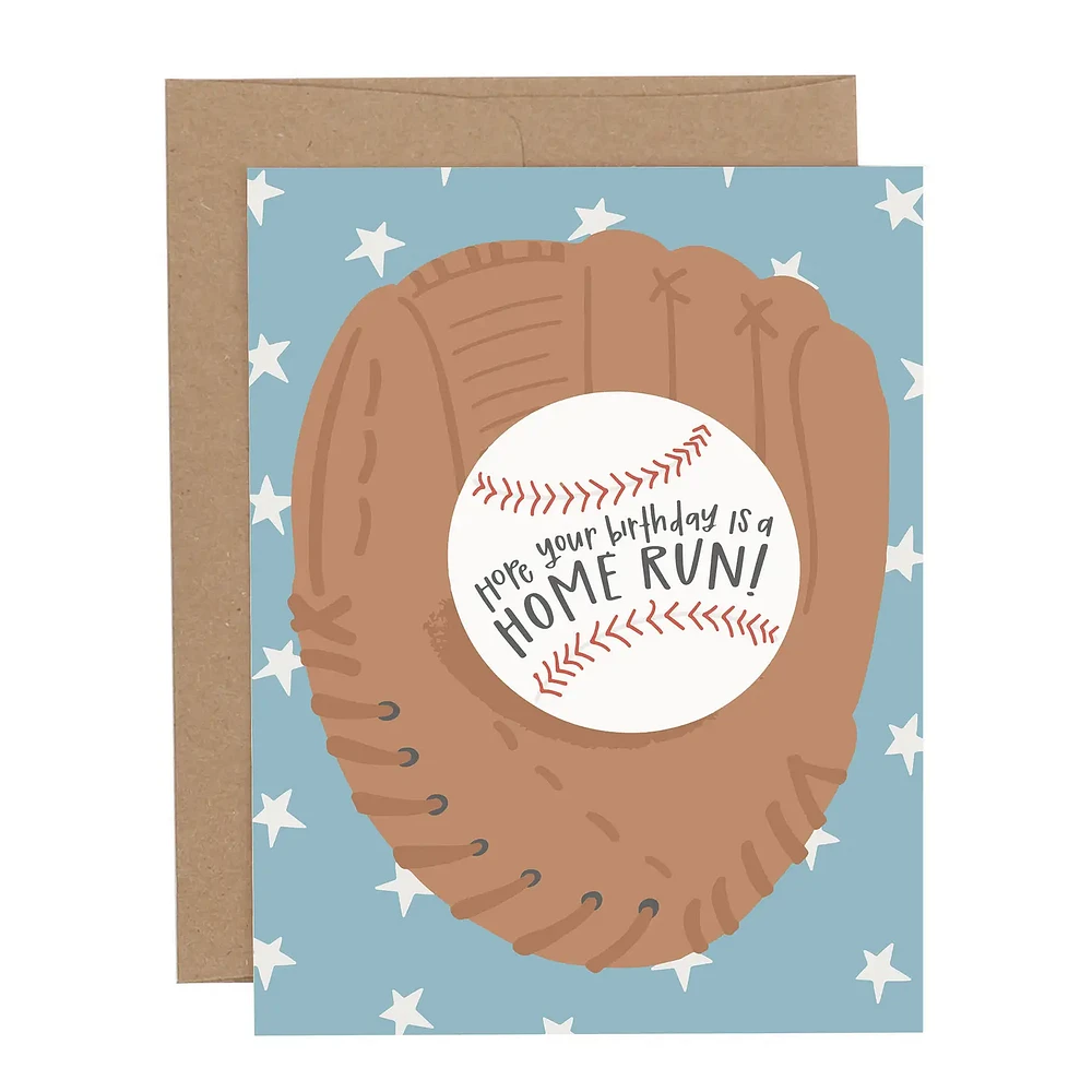 Home Run Birthday Card