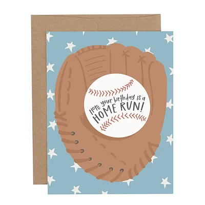 Home Run Birthday Card