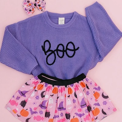 Boo Yarn Knit Sweater