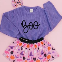 Boo Yarn Knit Sweater