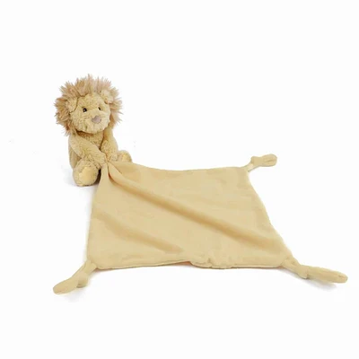 Goldie Lion Knotted Security Blanket