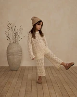 Crochet Knit Pullover